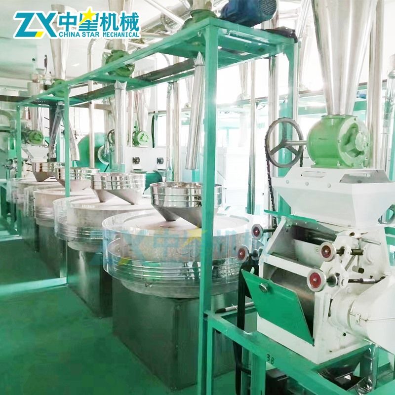 石磨小麥磨粉機(jī)